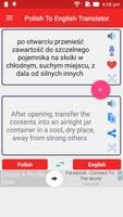 Polish English Translator ポスター