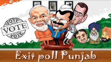 Exit Poll India Punjab syot layar 1