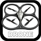 RC Drone Simulator Quadcopter Zeichen