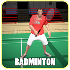 Badminton Games Free 2017 3D icône