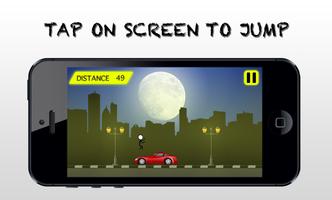 StickMan - Jump on Road स्क्रीनशॉट 1