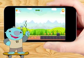 Wallykazam Skater Adventure ภาพหน้าจอ 1