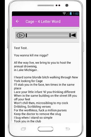 Cage Lyrics Dir En Grey for Android - APK Download
