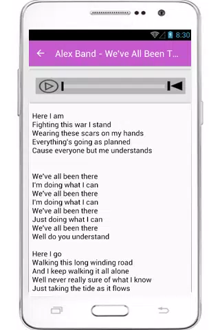 Alex Band Lyrics Only One APK for Android Download