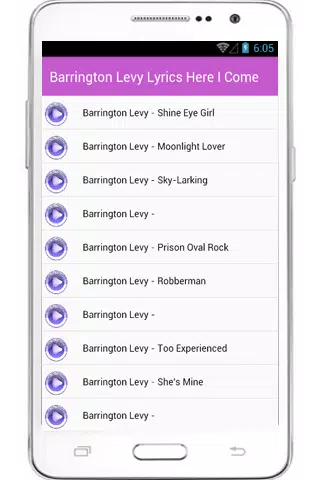 Descarga de APK de Barrington Levy Lyrics Black para Android