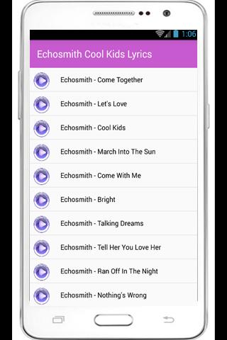 Echosmith Cool Kids Lyrics for Android - APK Download