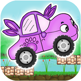 Cute Car Luntik:Лунтик Climb Moonzy Racing icône