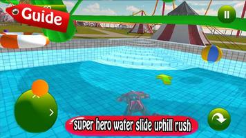 hero water slide uphill rush (giude) Affiche