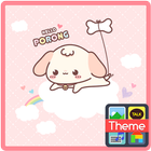 헬로포롱(pink) 카카오톡 테마 ícone