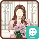소녀에게(봄을 안고) 카카오톡 테마 APK