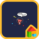 캐시오브미니애니멀(스페이스톡) 도돌런처 테마 APK