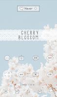 cherry blossom poster