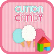 cotton candy dodol theme