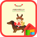 안나벨라(메리 닥스훈트) 도돌런처 테마 APK