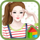 러블리걸(상큼걸) 도돌런처 테마 APK