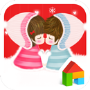 뽀뽀해요 도돌런처테마 APK