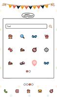 브라우니(해피할로윈) 도돌런처 테마 imagem de tela 1