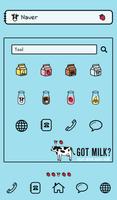 got milk dodol theme 스크린샷 1