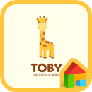 giraffe toby dodol theme APK