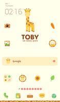 giraffe toby dodol theme Affiche