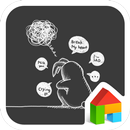 gloomy day 도돌런처 테마 APK