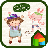 Have a nice day dodol theme icône