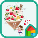 알럽아이스크림 도돌런처테마 APK