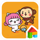 두들두들(가을동화) 도돌런처 테마 APK