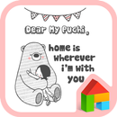 dear my puchi 도돌런처 테마 APK