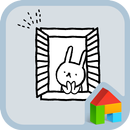 rabbit window dodol theme APK