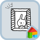 rabbit window dodol theme icône