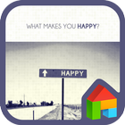 find happiness dodol theme-icoon