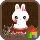 flower rabbit dodol theme icon