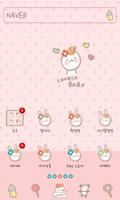 Flower rabbit baby dodol 포스터