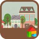 해피 빌리지 도돌런처 테마 APK