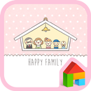 happy family 도돌런처 테마 APK