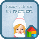 해피걸 로즈 도돌런처 테마 APK
