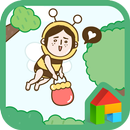 hello honey bee dodol theme APK