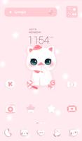 hello nyang pink dodol theme โปสเตอร์