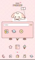 helloporong(pink) dodol theme screenshot 1