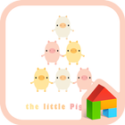 little piggies dodol theme icône