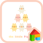 آیکون‌ little piggies dodol theme