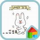 lovely tutu dodol theme آئیکن