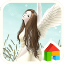 러블리걸(angel) 도돌런처 테마 APK