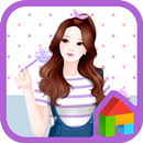 lovely girl blueberry dodol APK