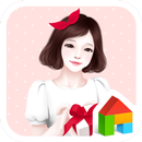 APK lovely girl gift dodol theme