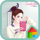 lovely girl dodol theme simgesi