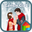 lovely girl couple dodol theme