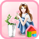 LovelyGirl dodol theme APK