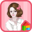 lovely girl dodol theme APK